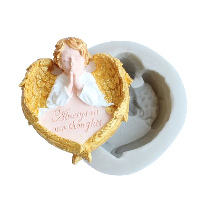 

Силиконовые формы Aouke Angel baby для украшения тортов, силиконовая форма для сахарной пасты, конфет, шоколадной глины