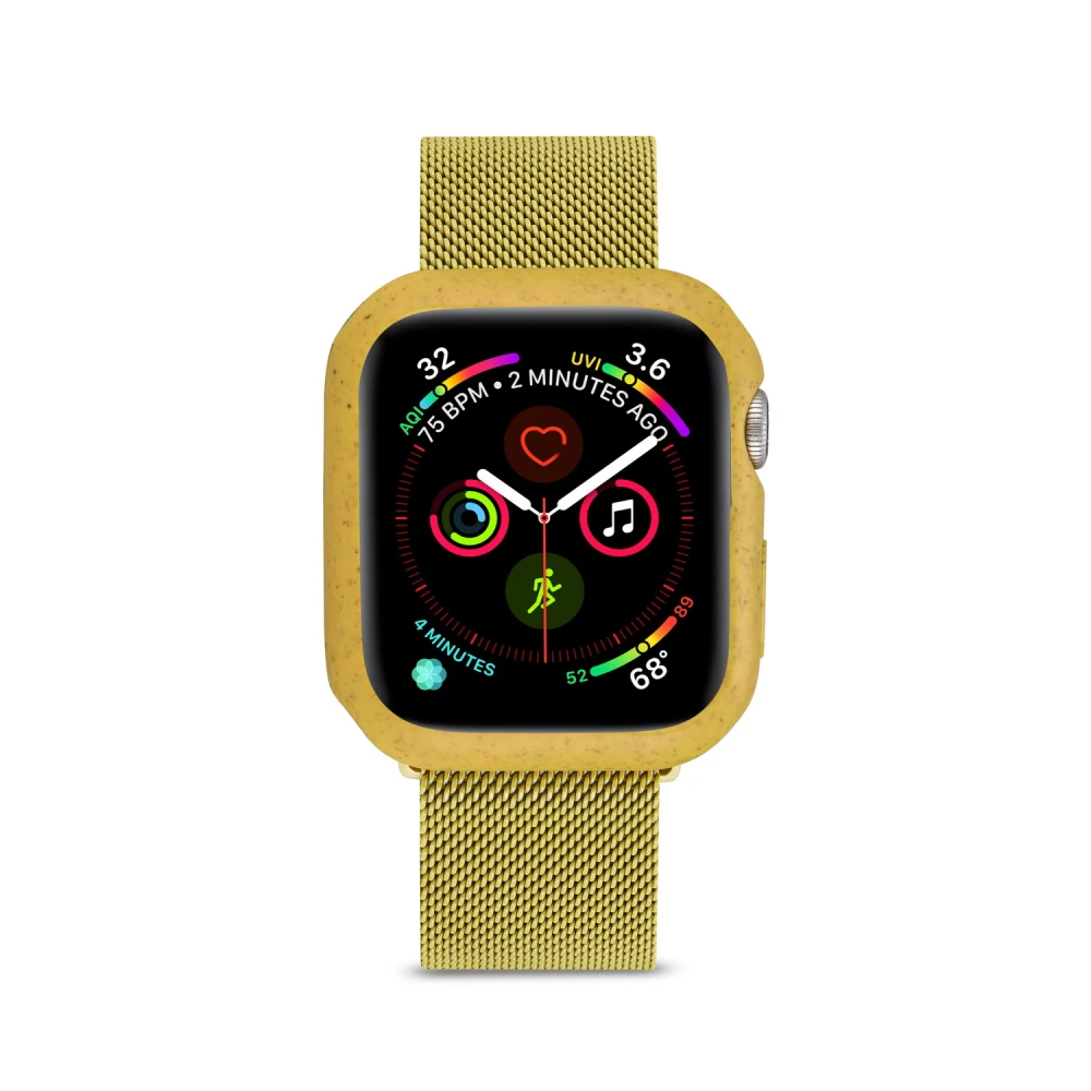 Бампер для Apple Watch Series 5 4 3 2 1 TPU чехол для iWatch 40 мм 44 мм 42 мм 38 мм защитный чехол силиконовый чехол рамка ремешок