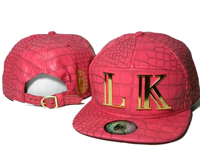 Кожаная кепка шапки Последние короли полные кожаные кепки модные золотые LK логотип кепки бронзового цвета LK кожаные головные уборы для мужчин и женщин