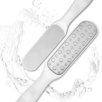 

Foot Dead Skin Removal File Stainless Steel Dual Sides Feet Scrubber Rasp Callus Remover Pedicure Tools