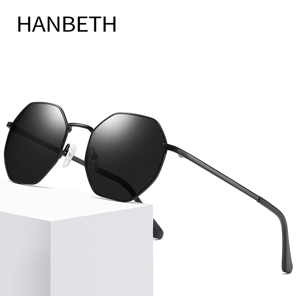 

Vintage Polarized Sunglasses Men Square Metal Frame Glasses Pilot Mirror Classic Retro Driving Sun Glasses Women Eyewear