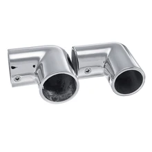 22 мм 25 мм соединитель труб Морская Лодка Яхта перила поручень соединитель труб зажим 316 нержавеющая сталь 90 ° локоть оборудования