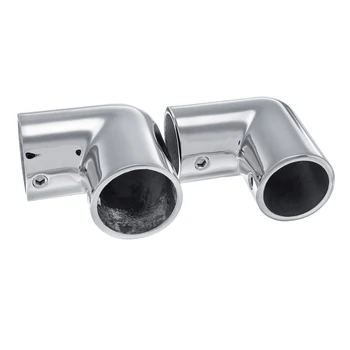 

22mm 25mm Pipe Connector Marine Boat Yacht Railing Handrail Pipe Tube Connector Clamp 316 Stainless Steel 90° Elbow Hardware