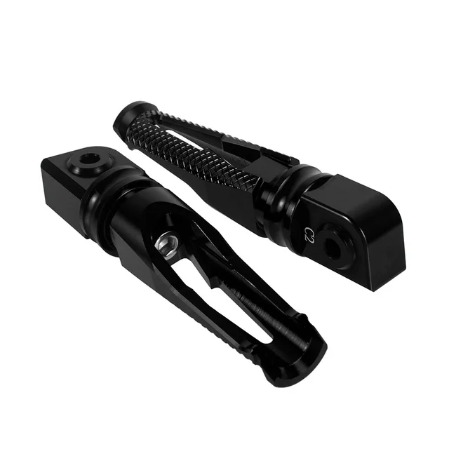 Motorcycle Rear Foot Pegs Passenger Pedal For KAWASAKI ER-6F ER-6N ER6F ER6N NINJA 400 650 H2 S