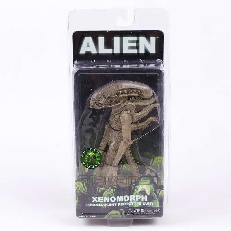 NECA AVP ALIENS VS.PREDATOR Xenomorph Warrior Grid Alien ПВХ фигурка модель игрушки коллекция