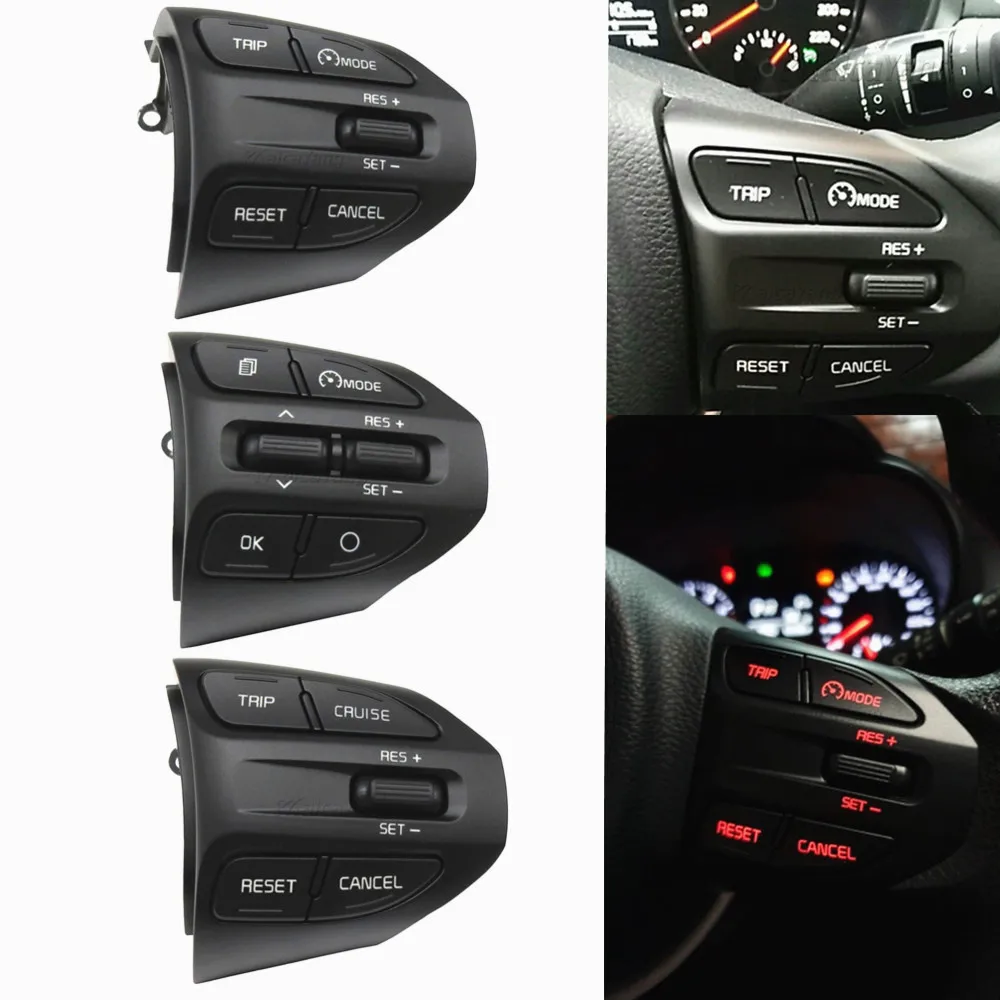 Кнопка рулевого колеса для KIA K2 RIO 2017 2018 X LINE кнопки Bluetooth телефон круиз контроль