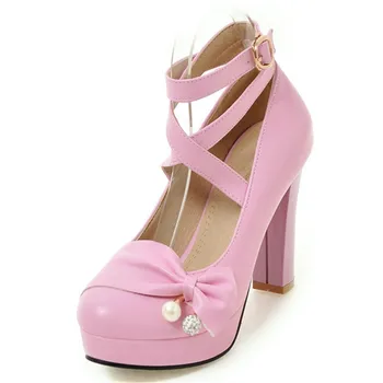 

Shoes Woman Office Lady Party Shoes Shallow Solid High Heel 10cm Fashion Women Pumps Big Size Platform Heels High Heel Booties