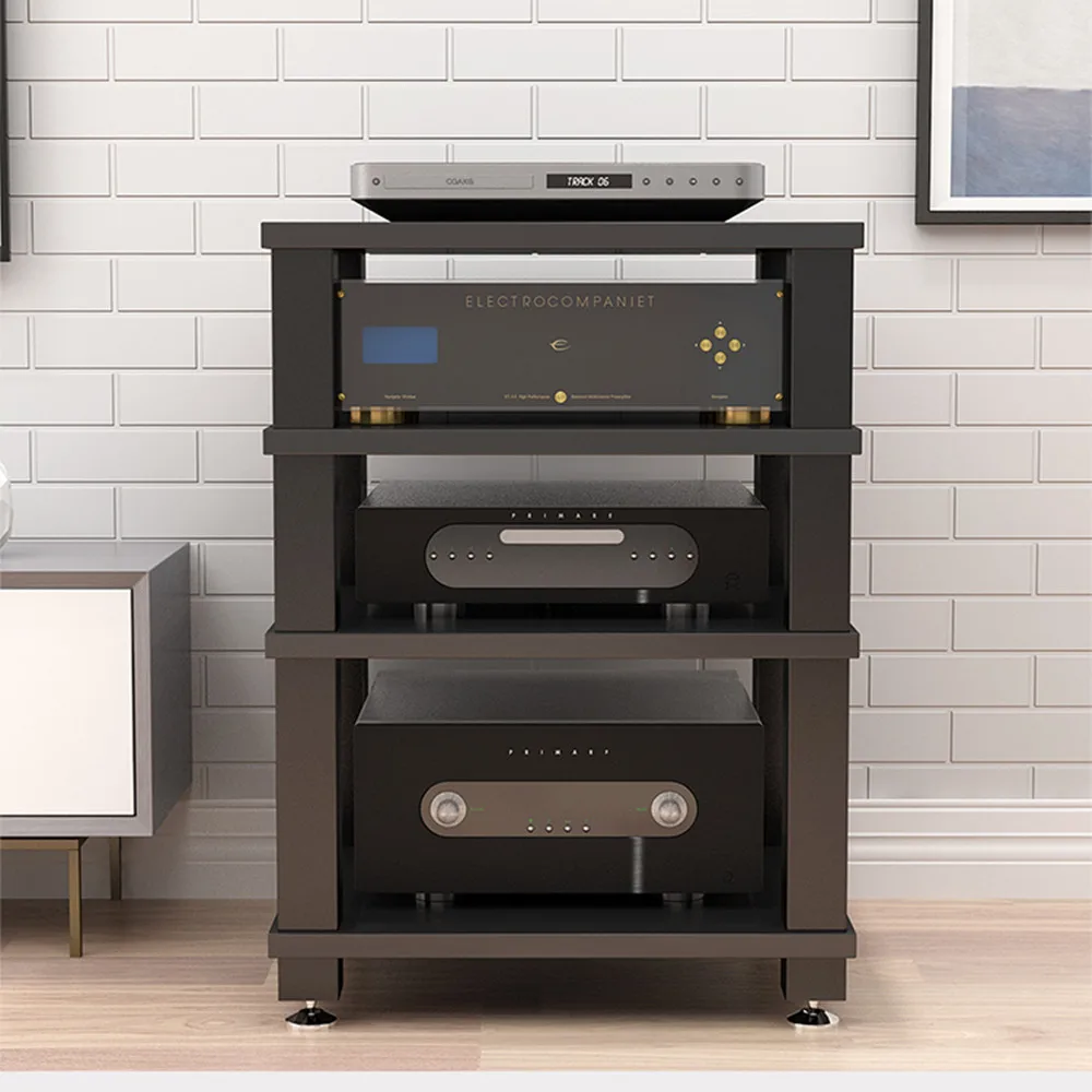 4 слойный Hi Fi усилитель зеркальная стойка для усилителя шкаф звуковая 234 уровня