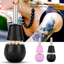 Иглы для татуировки ручка 35 мм силиконовая противоскользящая Автоматическая блокировка Татуировка ручка татуировка пистолет ручка инструменты комплект тату-машинки