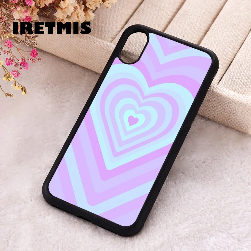Чехол Iretmis 5 5S SE 2020 для телефона iPhone 6 6S 7 8 Plus X Xs XR 11 12 13 Mini Pro Max с лавандовым и