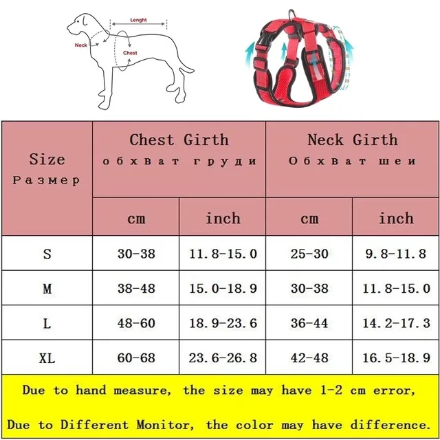 Breathable Mesh Dog Harness