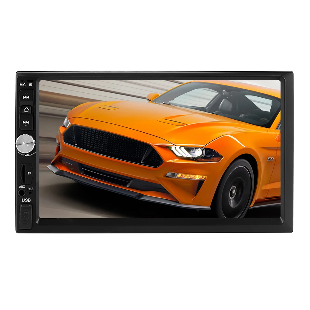 Автомобильный MP4 MP5 плеер fm-радио " TFT сенсорный экран HD видео Авто 2 Din In-Dash Bluetooth мультимедийный плеер с камерой заднего вида