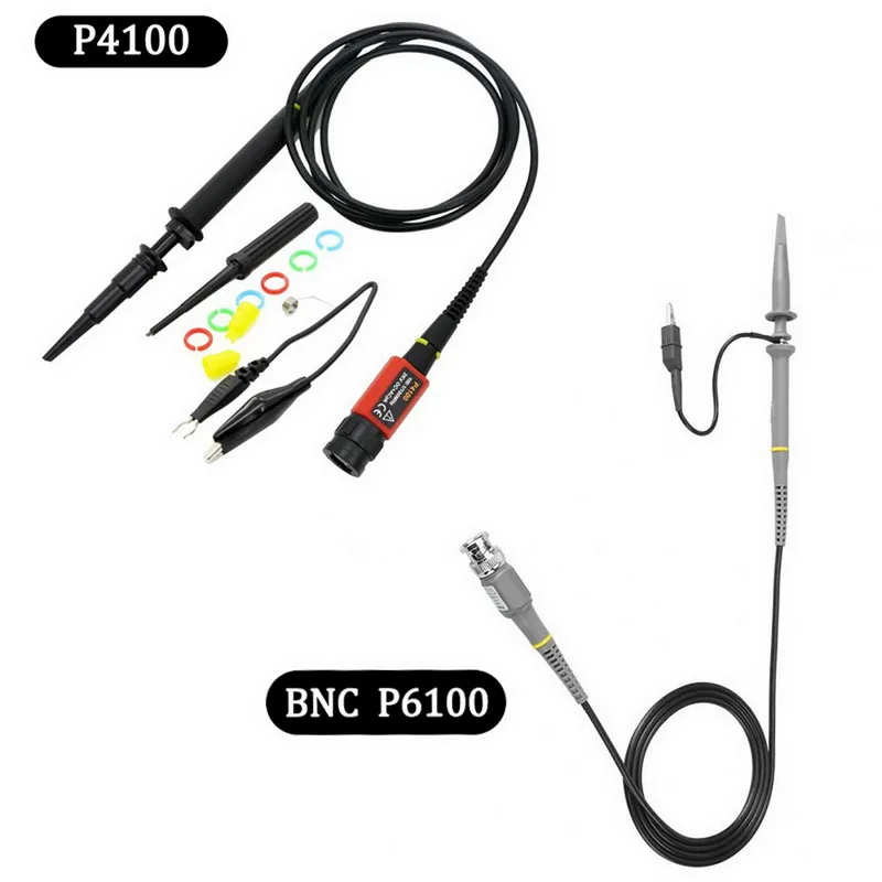 

1Set Arrival High Quality P6100 Oscilloscope Probe DC-6MHz DC-100MHz Scope Clip Probe Free Shipping High Sensitivity Clip Probe