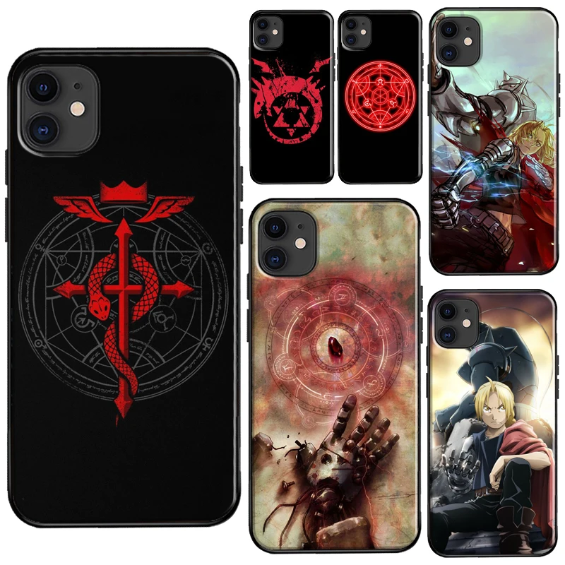 Fullmetal Alchemist Flamel Ouroboros Case For iPhone 13 Pro Max 5S 6 6S 7 8 Plus SE 2020 XR X XS 12 mini 11 Coque | Мобильные