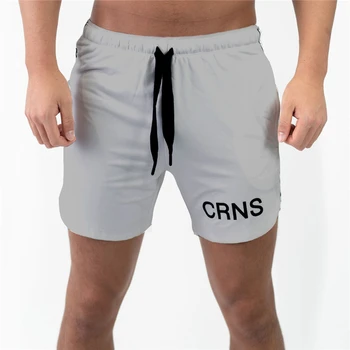

Summer New Mens Fitness Shorts Fashion Letter Print Shorts Casual Bodybuilding Workout Male Calf-Length Short Pants Sweatpants