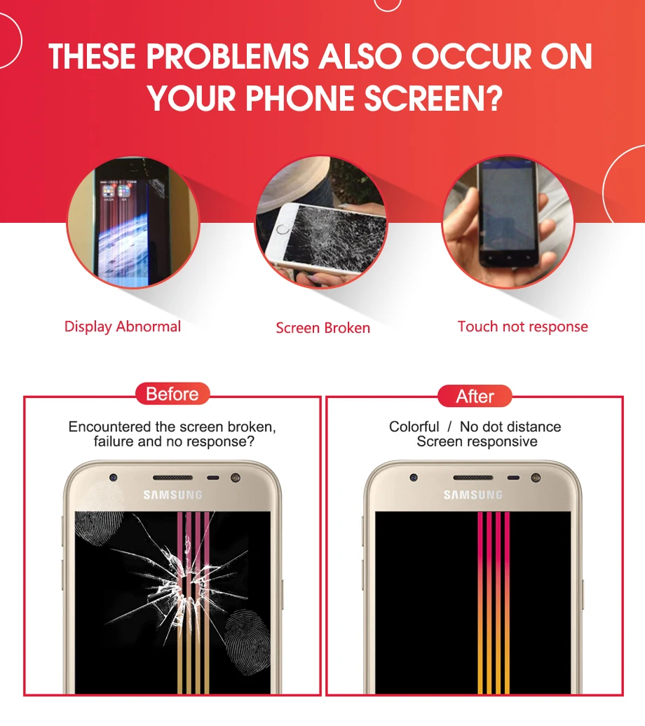 Супер AMOLED ЖК-дисплей для 5," samsung Galaxy J3 Pro ЖК-экран+ сенсорная панель дигитайзер Замена для J3110 J3119