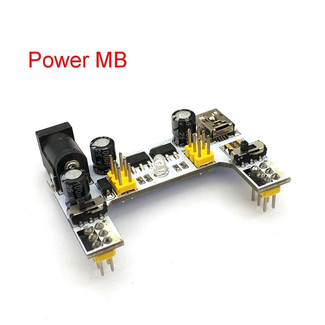MB102 Breadboard Power Supply Module /MB102 White Breadboard Dedicated