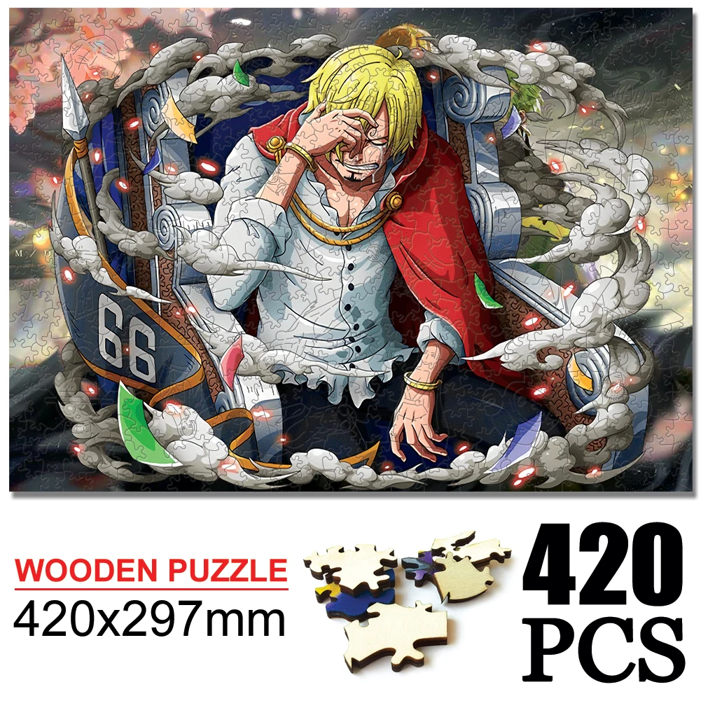 Anime Jigsaw Puzzle Toys Wood Puzzle Cartoon Adults Kids Wooden Puzzles Jigsaw Puzzle Toys bandai japanese anime naruto jigsaw puzzle 300 500 1000pieces puzzle diy puzzle for adults gift personalized christmas gift toys