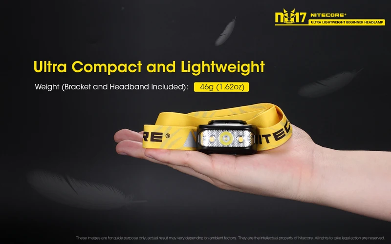 Nitecore NU17 Ultra Lightweight Beginner Headlamp (12)
