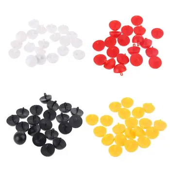 

20Pcs Carp Fishing Sight Stops 12mm Plastic Stoppers Bait Angling Terminal Lure 27RD
