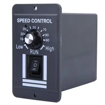 

Motor Speed Controller CW/CCW Adjustable Speed with Switch Controller DC Motor Governor DC12V-60V 10A
