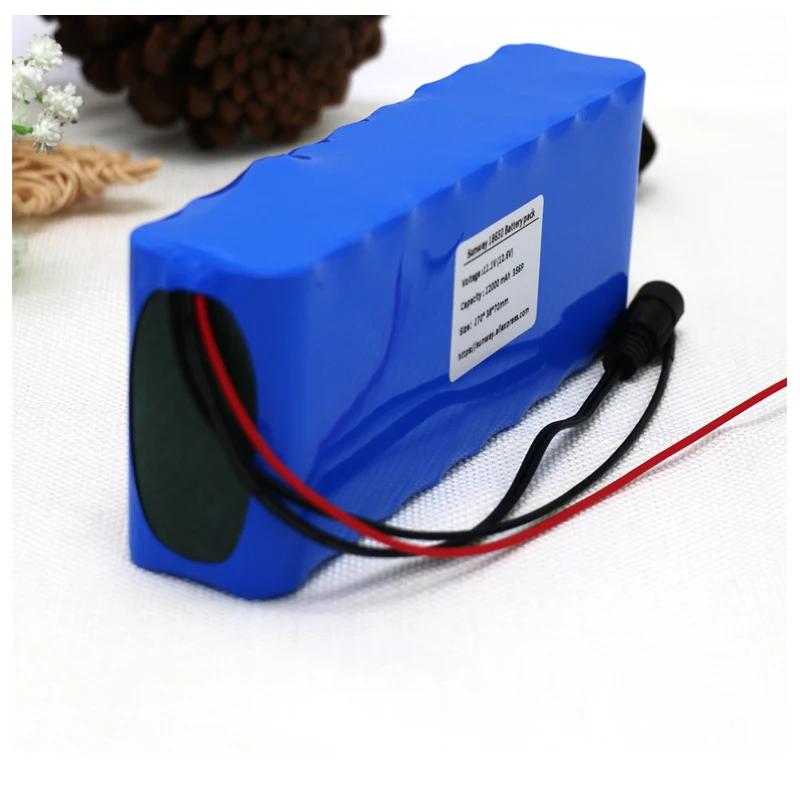 

AERDU 12V 15Ah 250watt 3S6P 11.1V 12.6V 18650 Lithium-ion Battery Pack Hunting xenon Fishing Lamp LED Outdoor Light Power backup
