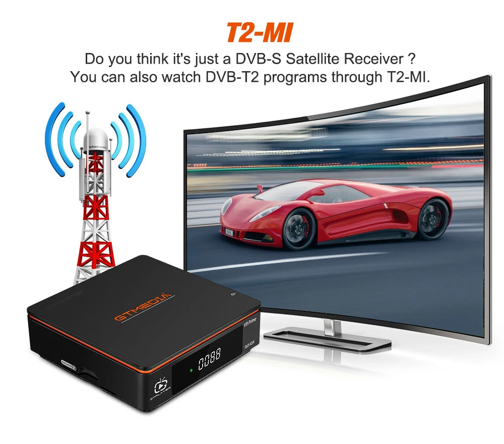 Cheap Receptor de TV via satélite