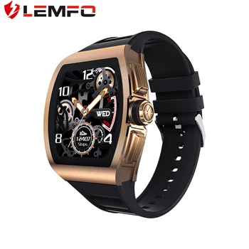 

LEMFO Smart Watch Men Remote Control Camera Call Reminder Heart Rate Blood Pressure Monitoring Smartwatch for Android IOS