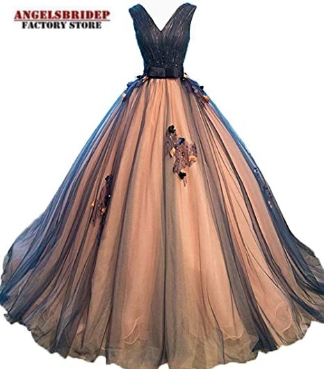 

Очаровательное бальное платье с открытыми плечами, пышное платье 2021, 16 платьев, Формальные платья с аппликациями, V-образным вырезом, для дня рождения, принцессы, вечеринки