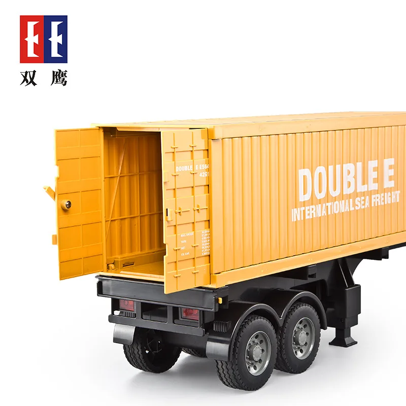 

Double e Remote Control Container Truck Model Engineering Vehicle Electric Boy CHILDREN'S Toy E564-001