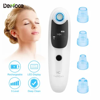 

Electric Blackhead Remover Face Nose Acne Black Dot Pimple Cleaner Extractor Vacuum Suction Facial Diamond T Zone Skin Care Tool