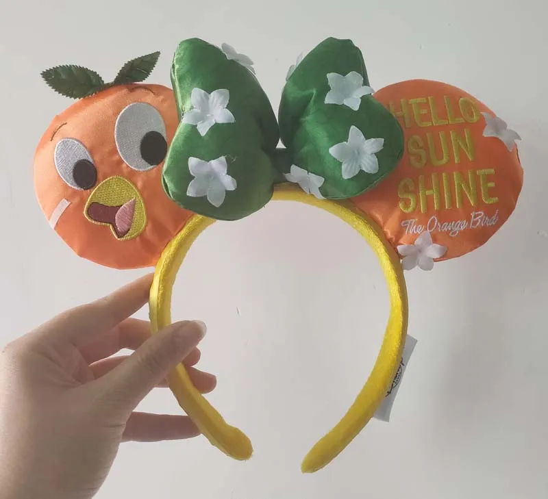 

Повязка на голову с ушками Disney Park hello sun shine Mickey Minnie orange