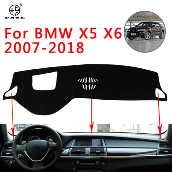 

PNSL Car Dashboard Cover Dash Mat Dash Pad Carpet for BMW X5 X6 2007-2018 Sun protection anti - slip anti - uv