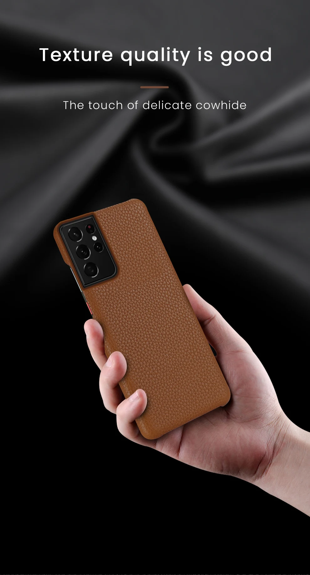 mobile flip cover LANGSIDI Genuine Leather phone case For samsung s21 ultra s21plus s22 s20 plus s20fe s10 a52 A12 a32 a51 a71 a72 a52S 5G fundas pouch mobile