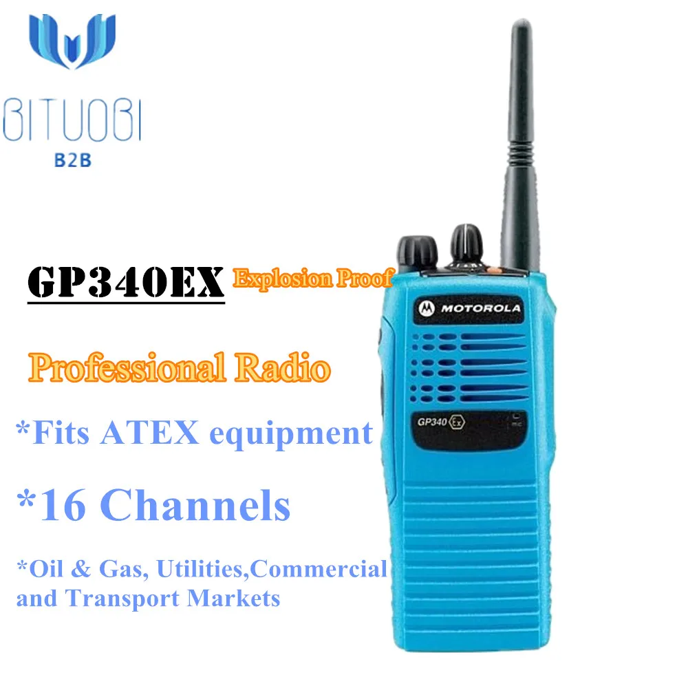 GP340EX Explosion proof in the Hydrogen level Tetra radio VHF UHF 403-470MHz walkie talkie | Мобильные телефоны и