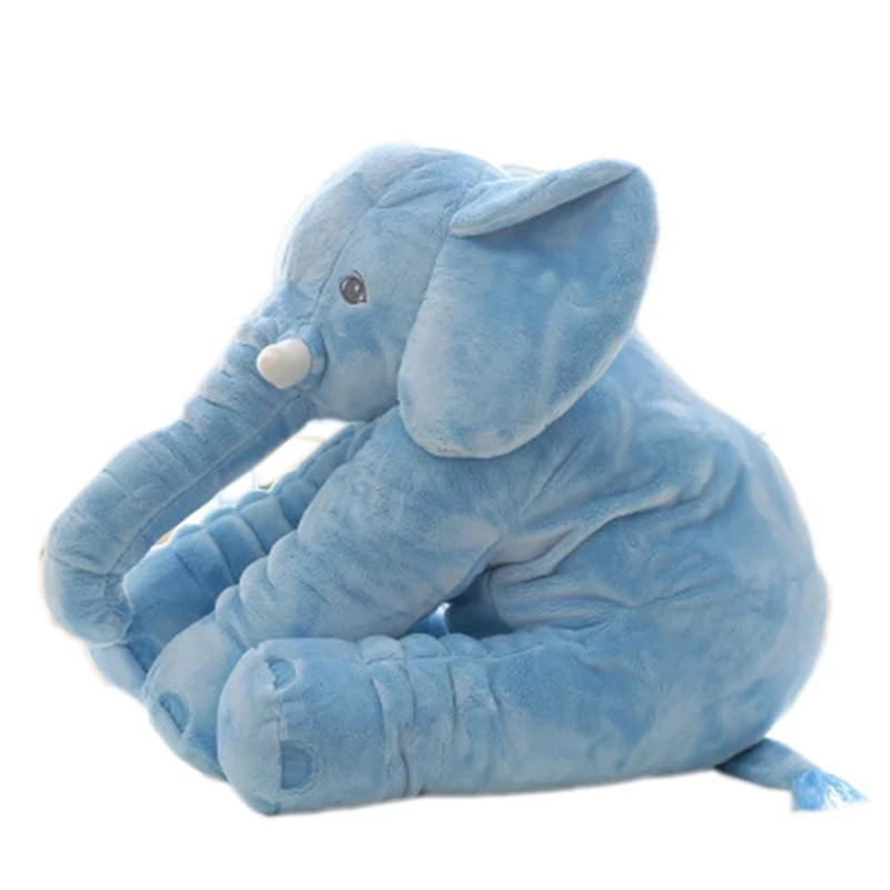 40cm Ins Baby Cushion Toy Elephant Pillow Infant Soft Appease Elephant Playmate Calm Plush Toys Stuffed Doll Girl Friend Gift