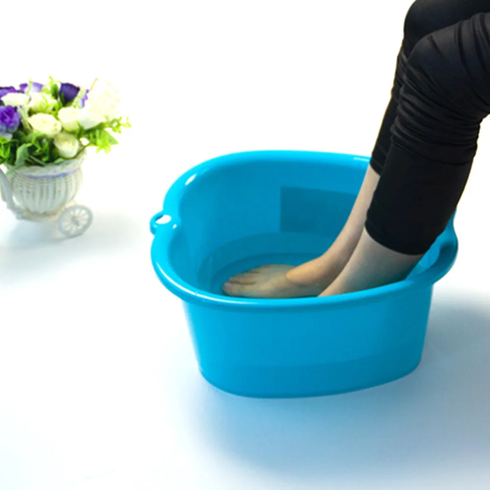 Синий многофункциональный уход за здоровьем чистый цвет ванна для ног для друзей и родителей