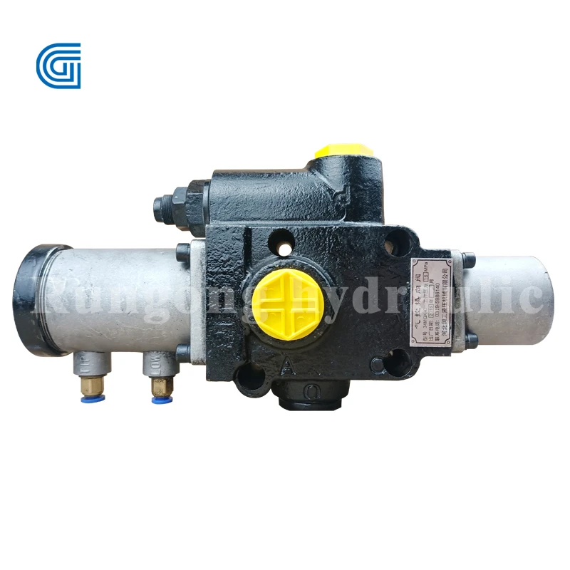 Dump Truck Lift Valve Pneumatic Control Same To Hyva Tipper Hydraulic