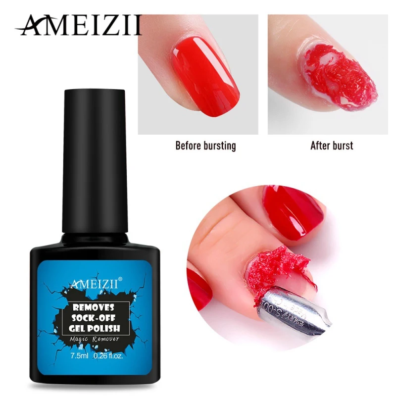 

7.5ML Magic Nail Burst Remover Unloading Nail Glue Magic Nail Burst Gel Polish Remover Soak Off UV Nail Polish Cleaner TSLM1