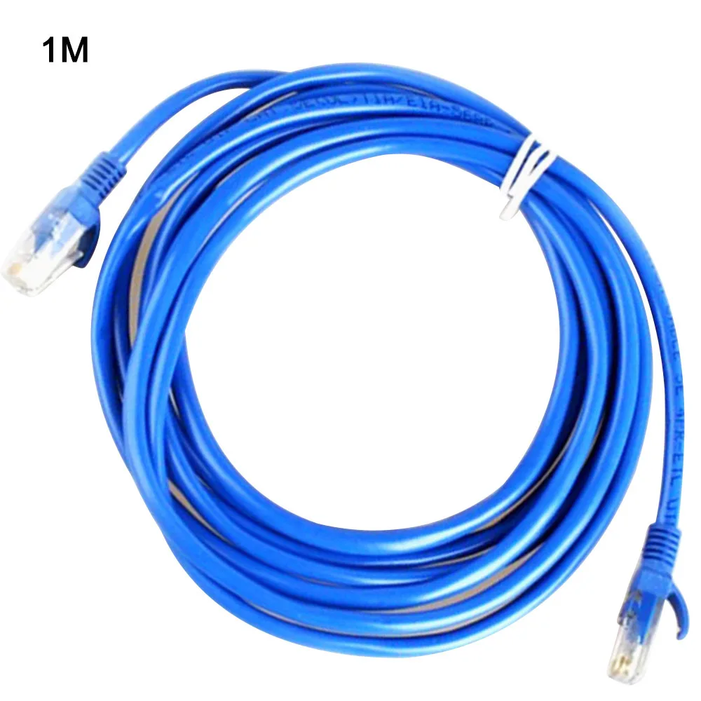1 м/3 м/5 м/10 м CAT5 RJ45 Ethernet кабели разъем Интернет сетевой кабель шнур провод синий Rj 45