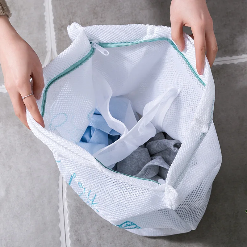 

Woollen Sweater with Laundry Bag Underwear Anti-Transformation Chinese Clothing Protection Double Layer Thick Put Washing Machin