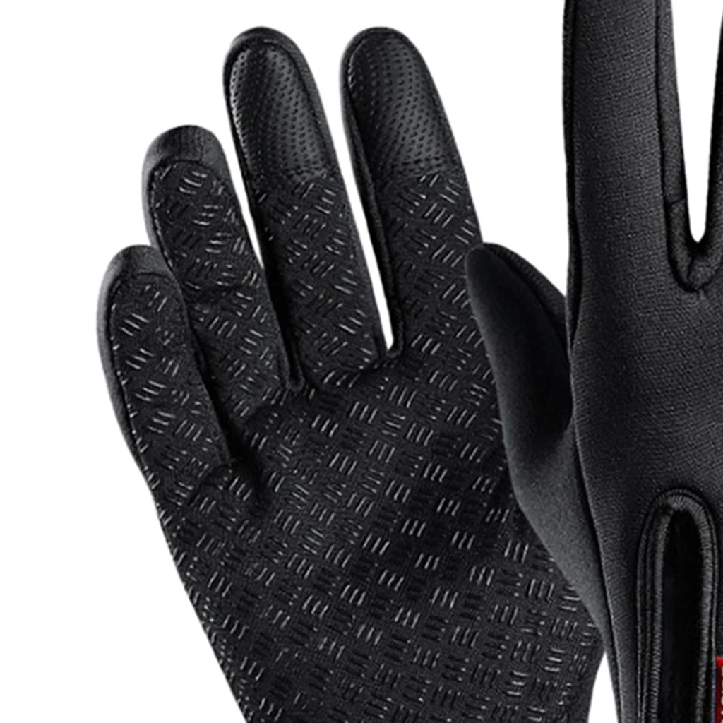 Waterproof Hunting Gloves Winter Warm Touch Screen Glove with Silicone Palm Nylon for Winter