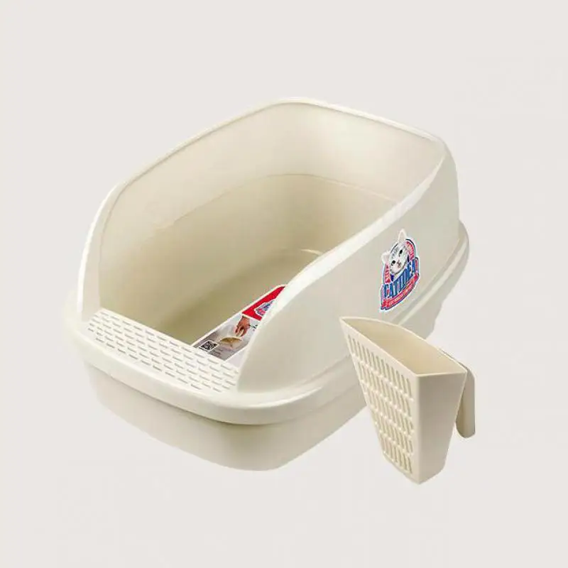 

Cat Sand Basin Semi-closed Open Extra Large Spill Large Cat Supplies Xiaoyou Cat Toilet