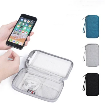 

Digital Charger Storage Bag Usb Data Cable Organizer Earphone Wire Bag Power Bank Travel Kit Case Pouch Electronics Accessories