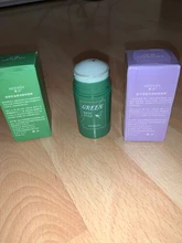 Mascarilla de limpieza de té verde, palillo para arcilla purificadora de berenjena, Limpieza Profunda, hidratante, elimina puntos negros, blanqueamiento, cuidado facial