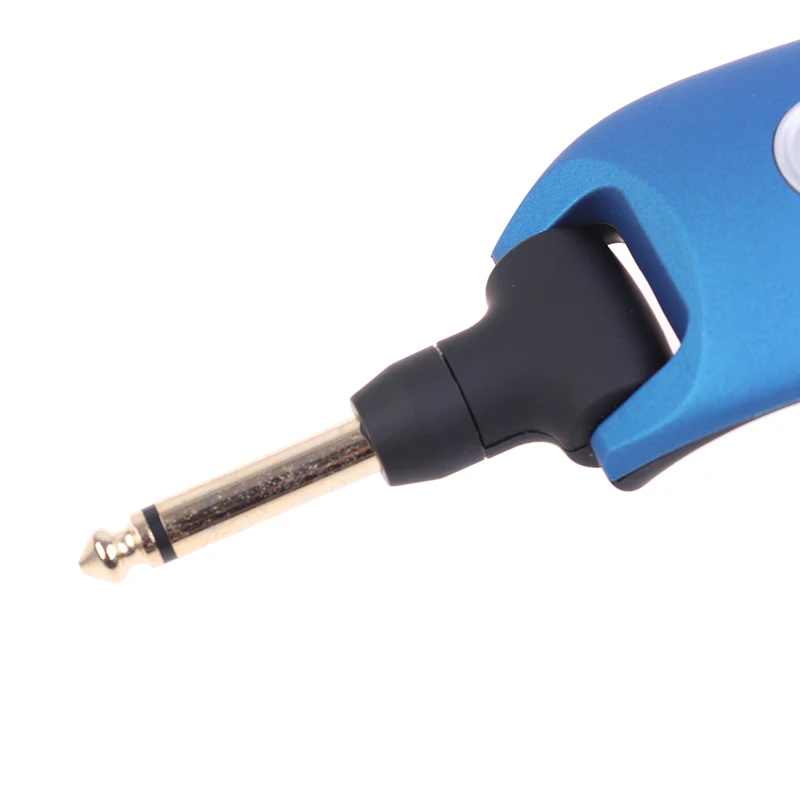 2.4Ghz Wireless Guitar System Transmitter and Receiver 6-Channel Universal 1/4 for Electric Guitar Bass Amplifier Bateria Mixer