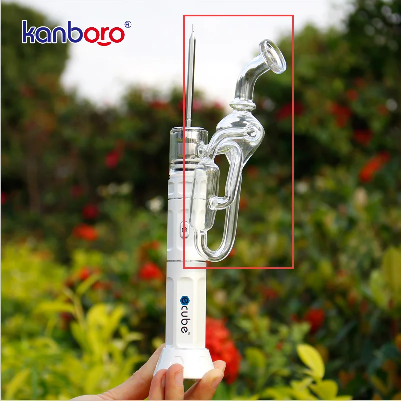 Kanboro Dab Rig стеклянный водяной пузырь для Kanborotech eCube & Master 510 Nail V3 Subdab Pro HEnail ENail