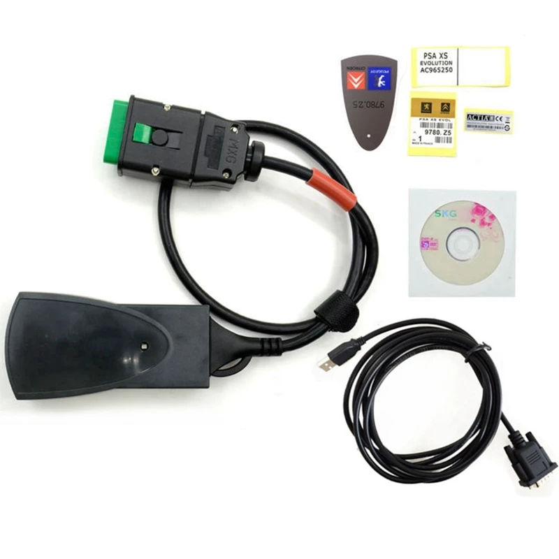 LEXIA 3 PP2000 прошивки 921815C Lexia полный чип для Citroen Peugeot диагностический инструмент с