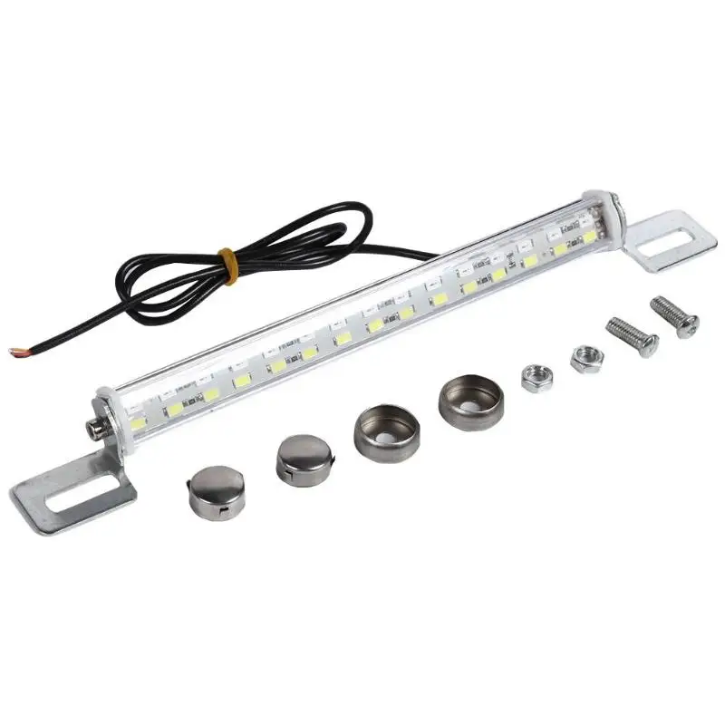 

30Leds 5730 SMD Car White/Red Rear Car LED License Plate Lights Brake Stop Lamp Tail Reverse Light Bar License Plate Lamp