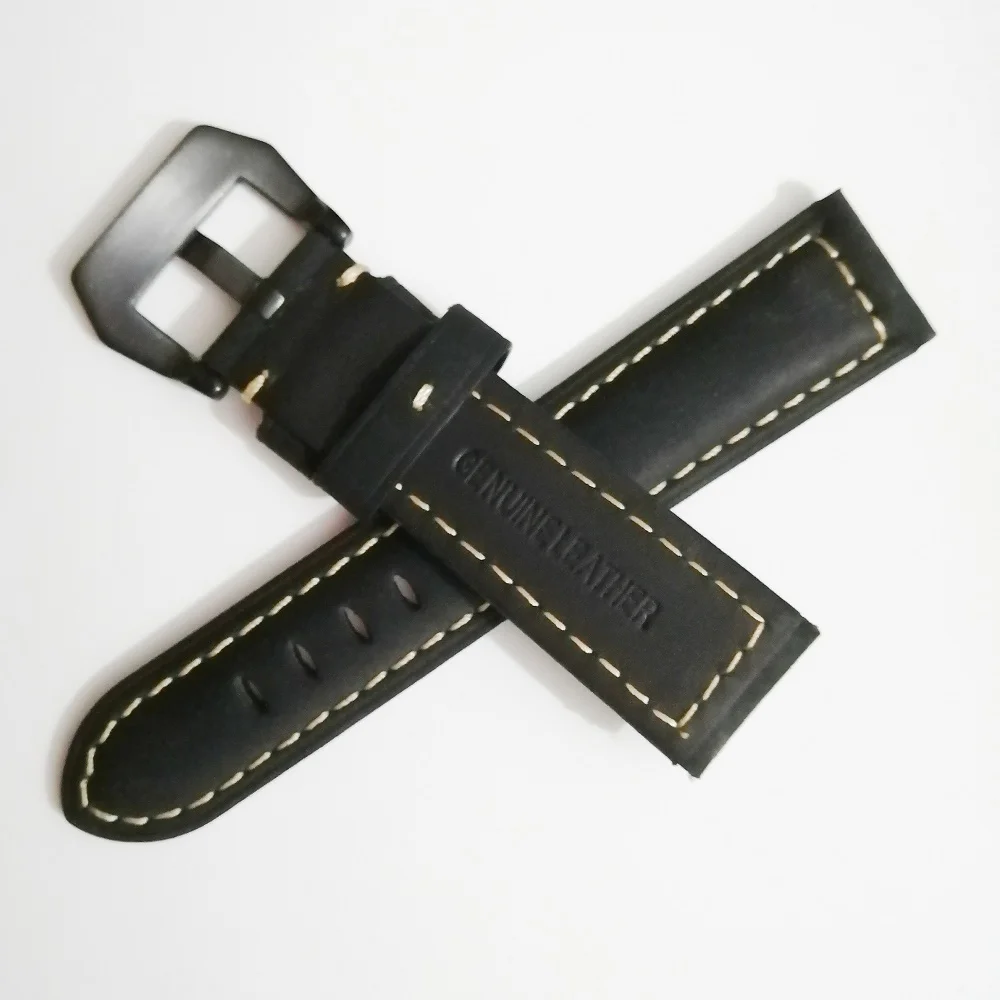 

Fenix 6X 26mm Genuine Leather Watch Band Strap with Tools for Garmin Fenix 3/3 HR/Quatix 3/Tactix Bravo/Fenix 5X/5X Plus 26